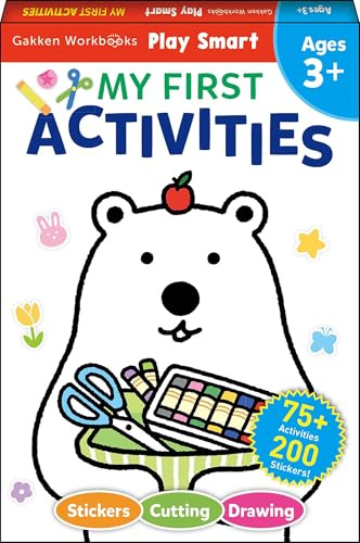Play Smart MY FIRST ACTIVITIES 3+: Fine Motor Skill Builders! Cutting, Drawing & More