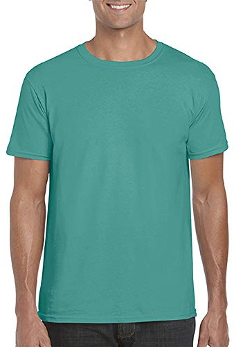 Gildan Mens Short Sleeve Soft-Style T-Shirt (XL) (Jade)