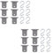 Fiamma Markisen S-Haken Set Omnistor 7 mm Kederschiene Hangers Kit (12)
