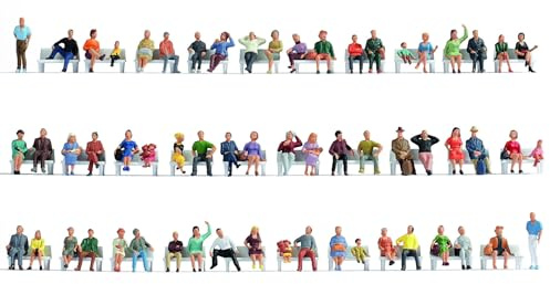 Noch Mega Economy Set Sitting People