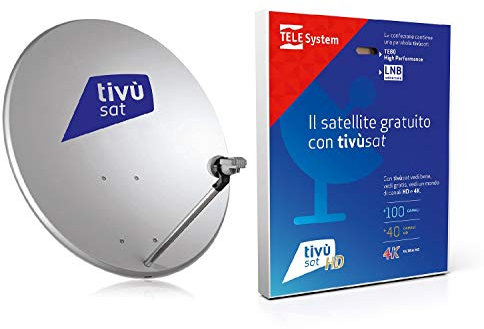 Telesystem TEF 80 antenna TV Esterno Mono 36,8 dB - Antenne TV (Esterno, Bianco, Mono, Acciaio, 38,5 dBi, 36,8 dB)