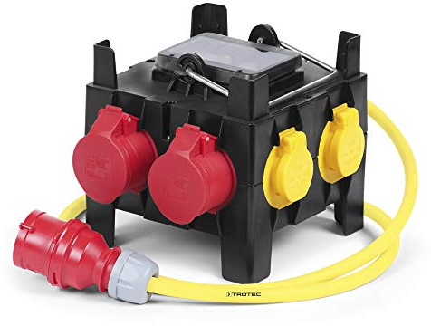 TROTEC Mobiler Stromverteiler PV16 IP44 für den Innen- und Außenbereich