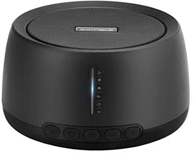 Macchina di Rumore Bianco,Exmate Macchina per Il Suono del Sonno Portatile con 30 Suoni Rilassanti Hi-Fi,Funzione di Memoria,Timer,per Viaggi di Home Office,Alimentato da USB(Adattatore NON Incluso)