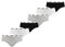 PUMA Women Iconic Hipster Damen Slip Unterwäsche 503007001, Farbe:002 - White/Grey/Black, Bekleidungsgröße:S