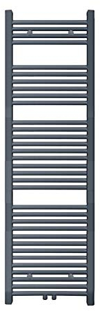 S SIENOC 500 x 1600 mm Anthrazit mittelanschluß Badheizkörper handtuchhalter Heizkörper Handtuchwärmer Handtuchtrockner