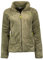 Geographical Norway Upaline Lady - Fleece Fine Frauen Warm Fermetur Zip - Jacke Herbst Winter Frühling Warm Frauen - Long Sleeve Pullover Pelz Weich Komfort Outdoor (Olive XL-Größe 4)