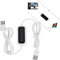 cigemay USB 2.0 zu USB 2.0 Datenkabel, Stecker zu Stecker Datenübertragungskabel, 480Mb/s PC zu PC Datenkabel mit LED Licht 1,75m, Plug And Play Kabelbrücke Kompatibel mit 2000/XP/VISTA/7/8