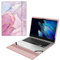 FINTIE Schutzhülle für Samsung Galaxy Book Go NP545XLA / Lenovo Yoga C930 C930-13IKB / Lenovo IdeaPad S540 14 S540-14IWL S540-14API, Premium-PU-Leder, glitzernder Marmor
