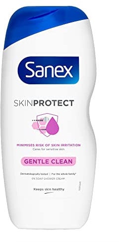 Sanex Shower Gel Skin Protect Gentle Clean, 200ml