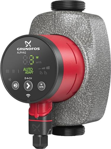 Grundfos Umwälzpumpe Alpha 2 25-80N,DN25(1) PN10 230V