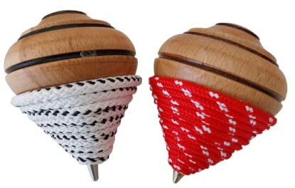 Trottola in Legno Gioco Classico senza Tempo Strummolo 1 pezzo