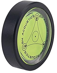 UKCOCO Plattenspieler-Ebene Tischstabilisator Platte Aufnehmen Grammophon Plattenspieler-disc 65 Mm Spindel Airplay-projektor Schallplattenniveau Phonograph-Ebene Balance