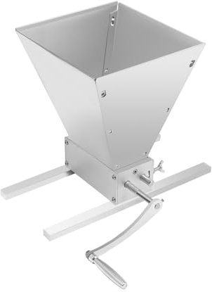 Getreidemühle Manuelle, 2 Roller Manual Grain Mill Grinder kitchen Wheat Feed/Flour Cereal Crusher 4L