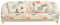 Sofa Überzug Couch Überzug Ecksofa 1-4 Sitzer L Form,Sofabezug mit Rutschfester Sommer Kühle Aus Eisseidenstoff,Waschbar Sofa Cover für Wohnzimmer,Sofaüberwürf L Form Sofaschoner,Pink|| 90*180cm