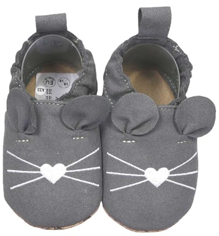 HOBEA-Germany vegane Kinderschuhe RecyStep aus recyceltem Material | waschbar, vegane Kinderschuhe, IGR zertifiziert (ergonomisches Produkt), Barfußschuh, Hausschuh