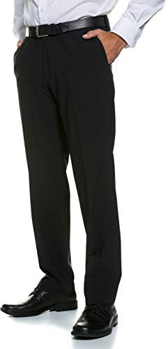 JP 1880 Herren große Größen Übergrößen Menswear L-8XL Hose, Business, FLEXNAMIC®, Baukasten Zeus, bis Gr. 72/36 schwarz 102 705533130-102