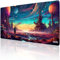 Tilt Premium Mauspad 1000x500x4mm Gaming Mousepad XXL | Rutschfester Schreibtischunterlage Groß für Schreibtisch und PC Gadgets | Wasserdichter Desk Mat (Cosmic Discoveries)