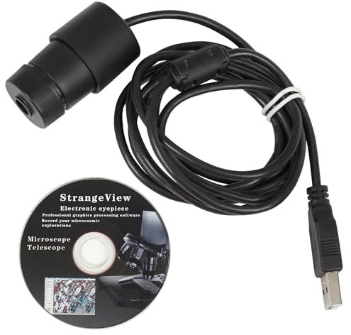 Electronic Eyepiece, Digital USB Microscope Camera Imager for Science Education Classroom