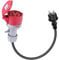 SWAWIS Câble Adaptateur CEE, 0.6m 250V 16A Femelle Adaptateur Courant Fort, 5 Broches, 3-Phases, IP44, Fiche CEE pour Camping Industrie Ateliers Chantiers, H07RN-F 3G 2.5mm²