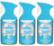 Pure & Fresh Air Freshener Spray 250ml, Pack of 3 - Fresh Linen Scent Infused with Peony, Vetiver, and Jasmine Notes - Clean and Crisp Fragrance for a Refreshing Home Ambiance