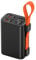 ZYT-DHRUCB Portable Power Bank with LED Light, PD 100W Input/Output, 30000 mAh Large Capacity Battery, for Mobile Phones and Tablets,Black