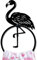 MAYJOYDIY Anneau Porte Serviette en Métal Flamant Rose Rustique Porte Serviette Animal Flamant Rose pour Anneau Porte Serviette de Bain Mural pour Salle de Bain Cuisine Décoration D'Intérieur Cadeau