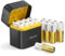 16 Piles AA Rechargeables au Lithium-ION avec Chargeur 4 Chargeur,1,5V 3600 mWh Haute Capacité Rechargeable AA Batterie, jusqu'à 2000+ Cycles