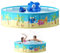 Piscina per bambini, piscina portatile per bambini, 80 x 45 cm, pieghevole, antiscivolo, gonfiabile, giocattolo per giardino, animali domestici, ragazzi, ragazze, cani
