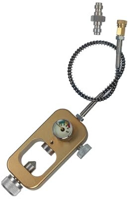 Heavy Duty Diving Fill Station Air Tanks Adapter High Pressure Tap Accessories for Diving Air Bottle Underwater Function Tap Adapter for Diving