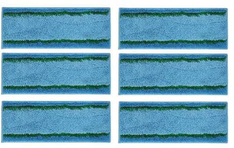 Almohadillas De Fregona Desmontables Compatibles Con Braava Jet M6. Reemplazo De Almohadillas Reutilizables For Fregona M6. Almohadillas Húmedas.(6pcs)