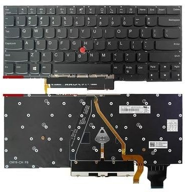 LWDOZMD US/AR/PO/SP Keyboard for Lenovo X1 Carbon 2nd 3rd 4th 5th 6th 7th 8th 9th gen for Nano Yoga Extreme T13S GEN8 NX1C Helix(US X1 8TH 2020)