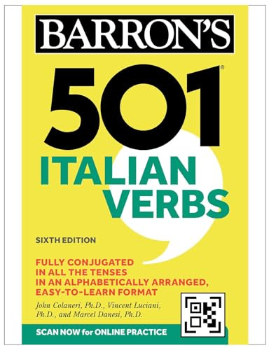 501 Italian Verbs, Sixth Edition (Barron's 501 Verbs)