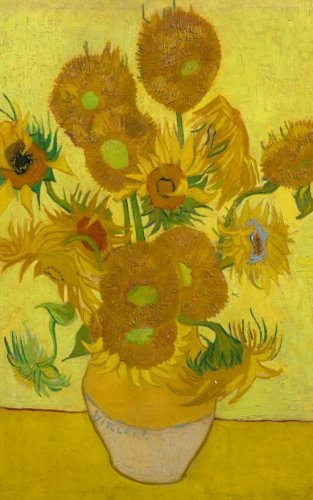 Van Gogh Notebook: Sunflowers, 1889 (Van Gogh Notebook, notebook, journal, journal notebook, journal for girls, journal for women, journal prompts)