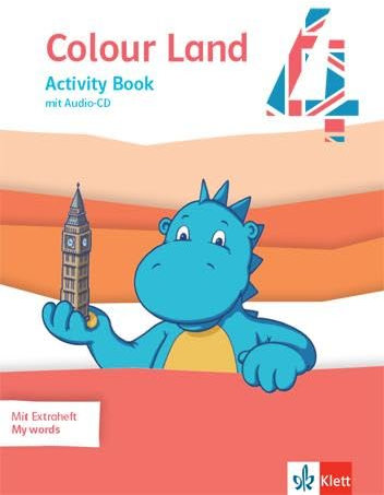 Colour Land 4. Ab Klasse 3: Activity Book mit Audio-CD Klasse 4 (Colour Land. Ab Klasse 3. Ausgabe für Brandenburg, Mecklenburg-Vorpommern, Sachsen, Sachsen-Anhalt und Thüringen ab 2020)