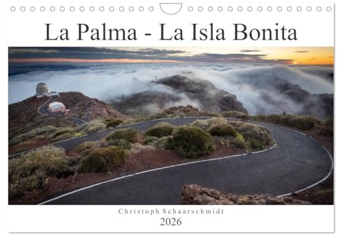 La Palma - La Isla Bonita (Wandkalender 2026 DIN A4 quer), CALVENDO Monatskalender: Eine Reise zur grünen Insel La Palma (CALVENDO Orte)