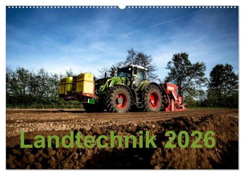 Landtechnik 2026 (Wandkalender 2026 DIN A2 quer), CALVENDO Monatskalender: Fotos von Landmaschinen. (CALVENDO Natur)
