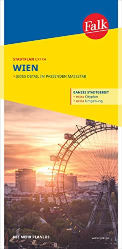 Falk Stadtplan Extra Wien 1:21.500
