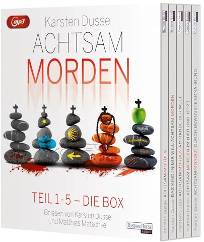 Die große Achtsam morden Box: Achtsam morden – Das Kind in mir will achtsam morden – Achtsam morden am Rande der Welt – Achtsam morden im Hier und Jetzt – Achtsam morden durch bewusste Ernährung