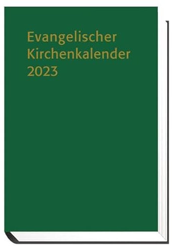Evangelischer Kirchenkalender 2023: Taschenausgabe