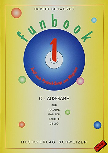 FUNBOOK1 C-Ausgabe Bassschlüssel (incl.CD) für Posaune Bariton Fagott Cello
