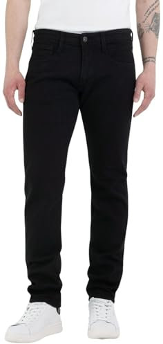 Replay Men's Anbass Slim Jeans, Black (Black 98), 34W 34L UK