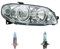 Scheinwerfer rechts H1/H7 für Punto 188_ 188AX inkl. Osram Lampen