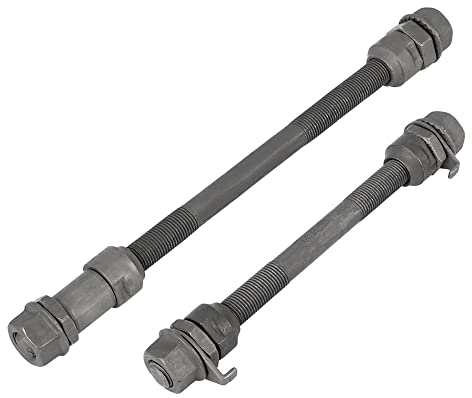 X AUTOHAUX 1 Satz 9,5mm Radnabenachse Vorder-/Hinterachse feststehende Achse für Fahrrad