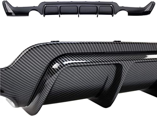 DM Autoteile Heckdiffusor Sport-Performance Carbon Look passt für F32 F33 F36 M-Paket