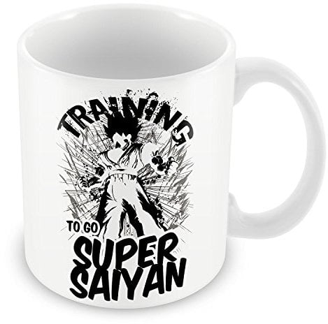 Tazza da allenamento per andare super sayan cartone animato Dragon Ball Z San Goku Manga giapponese
