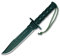 Aitor Cuchillo Supervivencia Jungle King I Negro JKI negro hoja de 20,5 cm. acero MoVa grosor 5 mm funda poliamida