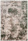 Carpeto Rugs Abstraktes Vintage Designer Teppich - Kurzflor - Weich Teppich für Wohnzimmer, Schlafzimmer, Esszimmer - ÖKO-TEX Wohnzimmerteppich - Teppiche - Grün Beige - 120 x 170 cm