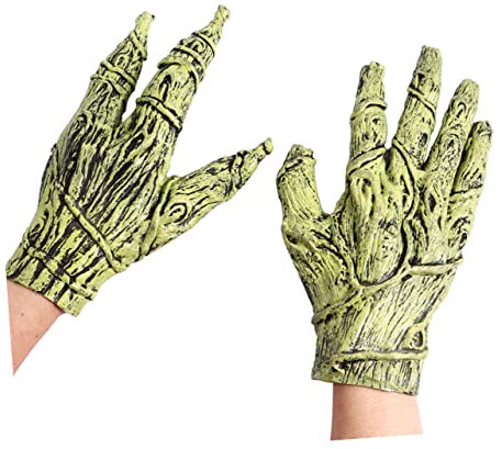 Abaodam 1stück Gruselige Zombie-handschuhe Für Halloween-kostümparty Horrible Design Für Grusel-dekorationen Und Verkleidungen