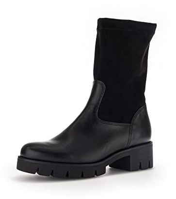 Gabor Damen Klassische Stiefeletten, Frauen Boots,Wechselfußbett,Best Fitting,gefüttert,Boots,Stiefel,Bootee,schwarz,40 EU / 6.5 UK