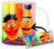 MasTazas Sesame Street Bert And Ernie Taza Ceramica Mug